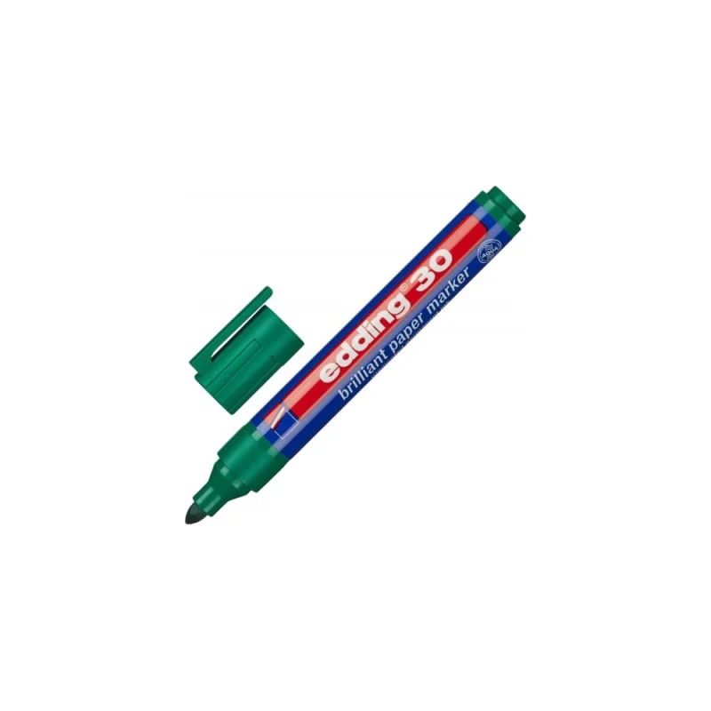 ΠΠΈΠ³ΠΌΠ΅Π½ΡΠ½ΡΠΉ ΠΌΠ°ΡΠΊΠ΅Ρ Edding E-30/004 Π·Π΅Π»ΡΠ½ΡΠΉ, 1.5-3 ΠΌΠΌ, ΠΊΡΡΠ³Π»ΡΠΉ Π½Π°ΠΊΠΎΠ½Π΅ΡΠ½ΠΈΠΊ 719309