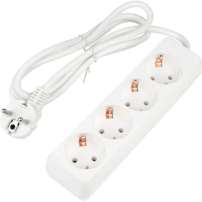 Удлинитель Uniel S-GCU4-1,5 WHITE UL-00010005