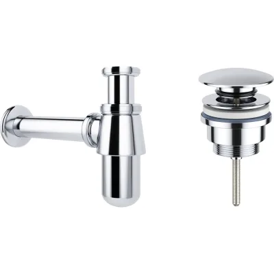 Сифон для раковины с донным клапаном Wellsee Drainage System 182103003
