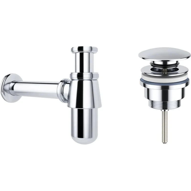 Сифон для раковины с донным клапаном Wellsee Drainage System 182103003