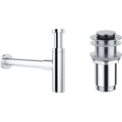 Сифон для раковины, набор 2 в 1 Wellsee Drainage System 182119002