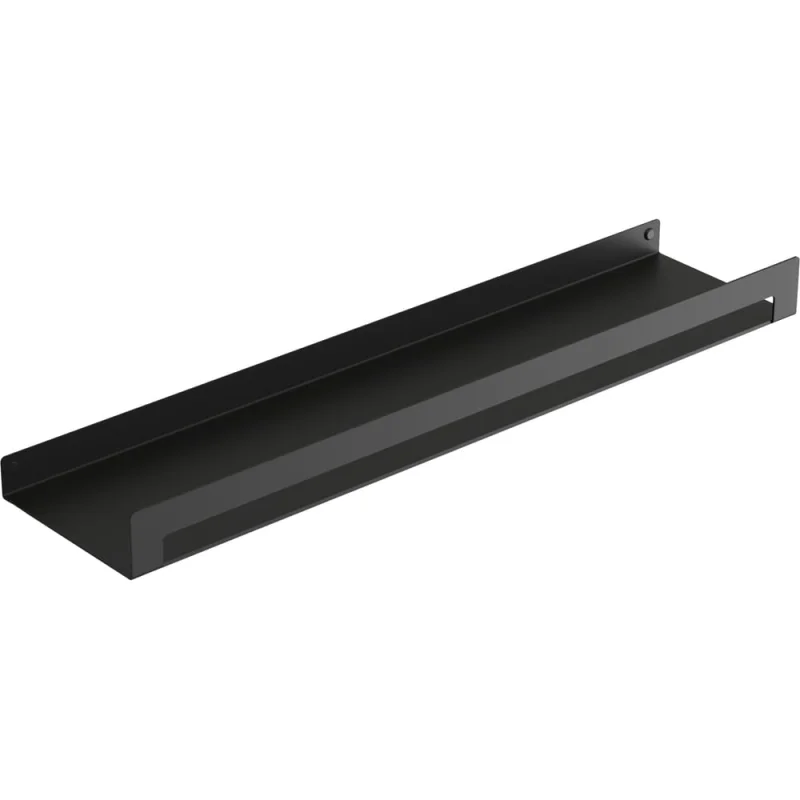 Полка для ванны Граф Держалкин horizon1 для бутылок 500x115x40, черная H1-but-ч