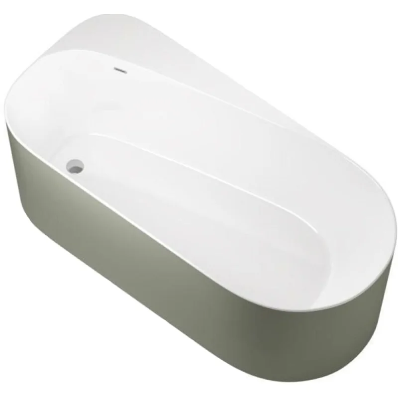 Ванна акриловая Allen Brau Priority 170х80 см отдельностоящая с ножками (2.31001.20/CGM)