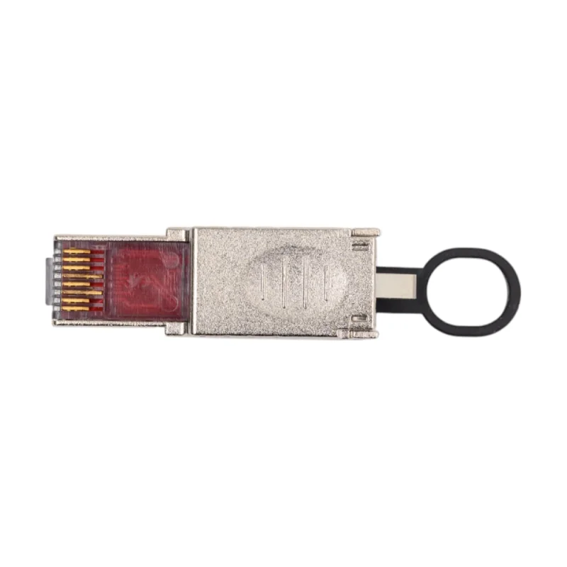 Полевой коннектор RJ-45 8P8C, экранированный, категории 8, с хвостовиком LANMASTER LAN-TMP-S8/L
