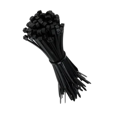 Пластиковые стяжки AUTOFIX 3,6х200мм Черные 100шт NPC-36-200 B