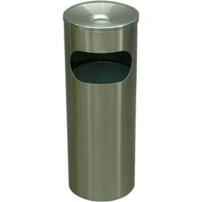 Урна-пепельница СКС Н-230, шлифованная, 230х600 100002