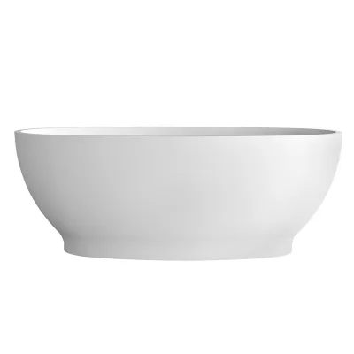 Ванна акриловая Abber 165х80 см отдельностоящая с ножками (AB9207)
