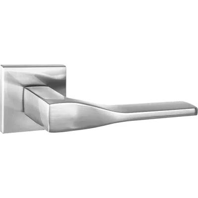 Дверная ручка Ренц Турин, никель матовый INDH 324-03 slim SN
