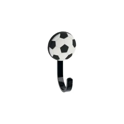 Мебельный крючок GTV WM-BALL мяч, черно-белый WM-BALL-CZ-B