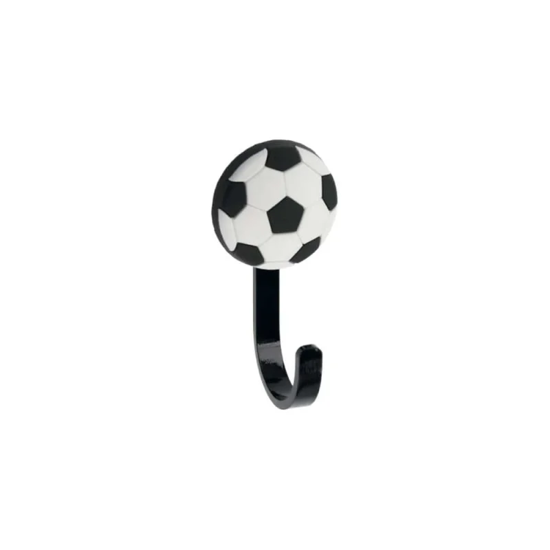 Мебельный крючок GTV WM-BALL мяч, черно-белый WM-BALL-CZ-B