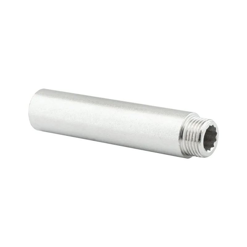 Удлинитель никелированный PROFACTOR в/н 1/2" - 100 мм PF TF 100.100