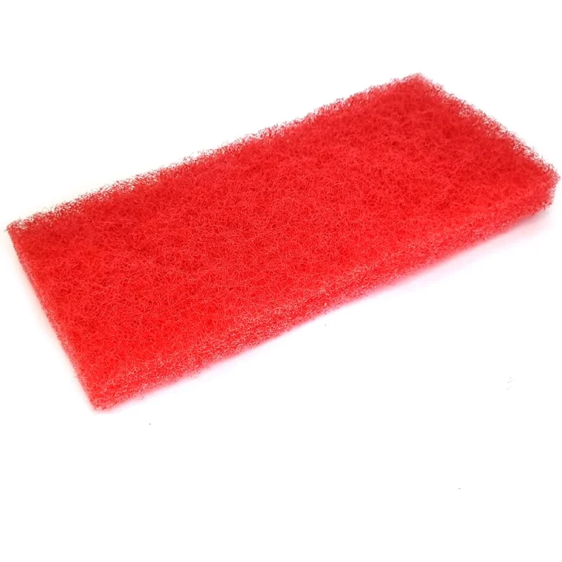 Блок абразивный, пад мало-средне абразивный CORTE 250x120 мм, красный 4511P