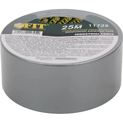 Универсальная армированная лента FIT IT ducttape 48 мм х 25 м 11725