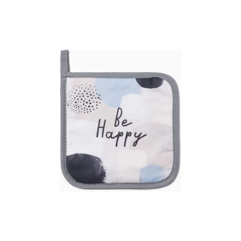 Прихватка Доляна Be Happy 17x17 см, 100% п/э 10425096