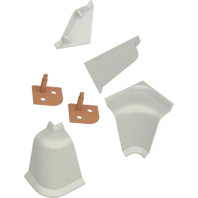Комплект аксессуаров к LB 37 KORNER риголетто светлый 6085 20-37-9-6085