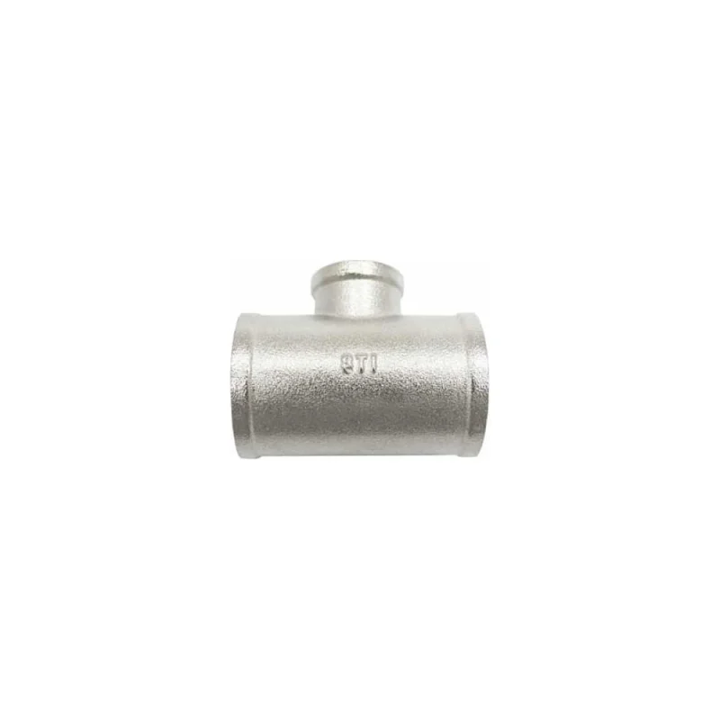 Тройник STI 1x1/2x1 никелированный 3567