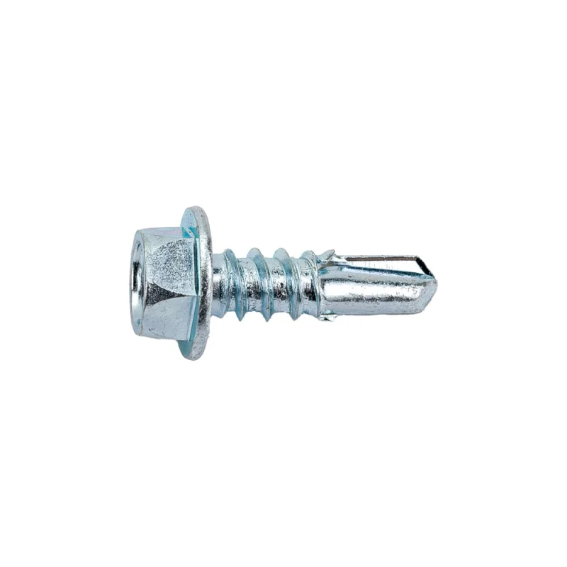 Саморез ZAMETAL 3,9х13 со сверлом и шестигранн. головкой, DIN 7504K, оц., 1000 шт ZA081320