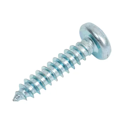 Саморез ZAMETAL 5,5х25 с полукруг. гол., крест. шлиц, DIN 7981, оц., 250 шт ZA101890