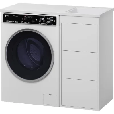 Тумба с раковиной Brevita grafit 40 white гавана прав УТ000015080