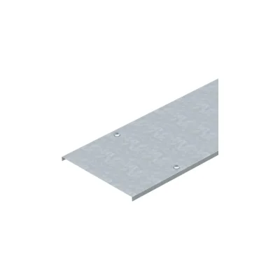 Крышка с фиксаторами OBO Bettermann DRL 1,5 200 FT, для лотков, B=200 мм, L=3000 мм, сталь, горячий цинк 6051370