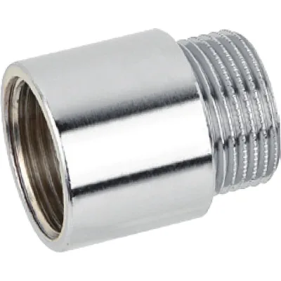 Удлинитель Bugatti Вр/Нр, круглый, 3/4"x50, хром, арт.139C 01390038