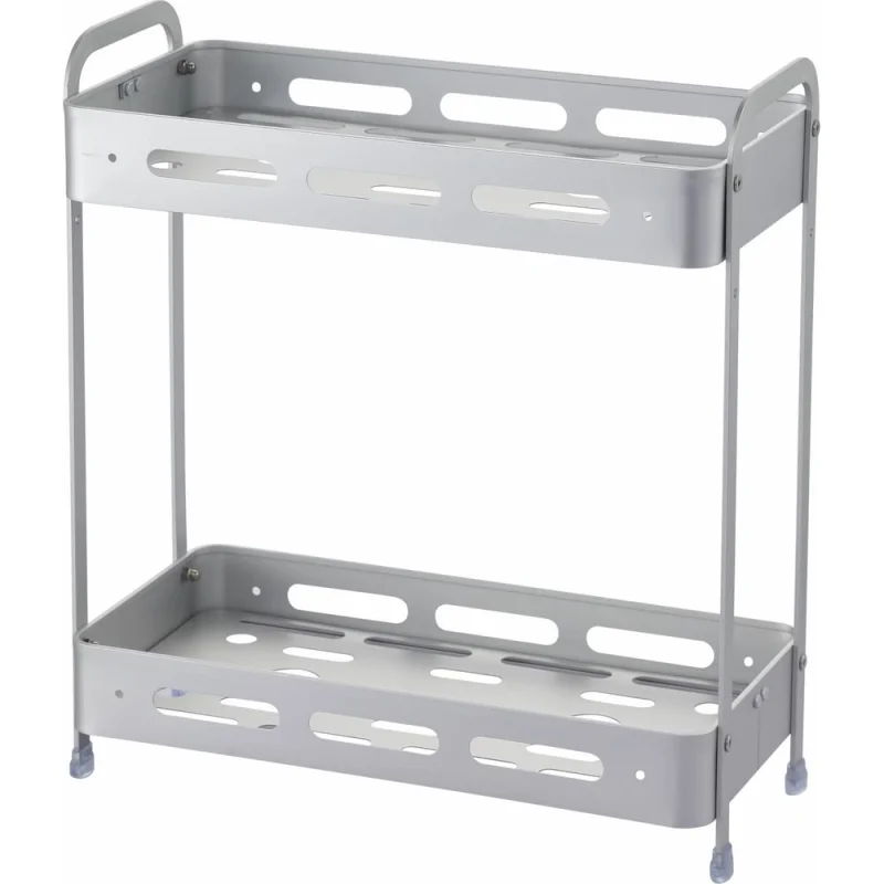 Настенная полка Zenfort 2-ярусная, серебро ta-3540a2 101204