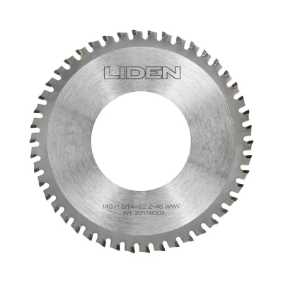 Диск пильный Cermet 140x1.8/1.4x62 мм, z=46 для труборезов Liden 201.140.03
