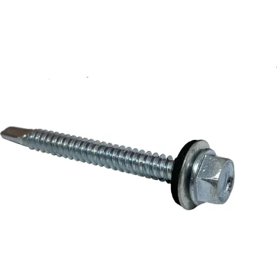 Кровельные саморезы Steelfix 6,3x60 цинк 30 шт СК636030