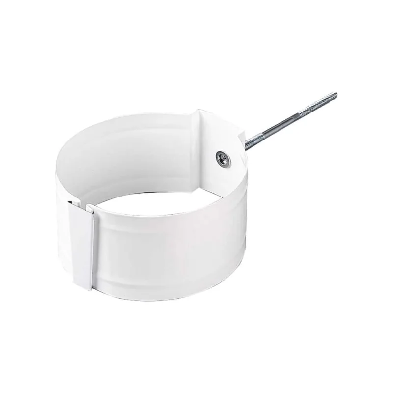 Держатель трубы NIKA круглый D150 RAL9003 В0000034460
