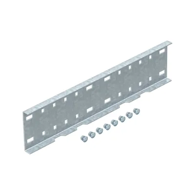 Соединитель OBO Bettermann WRVL 110 FS, продольный, к лоткам для больших расстояний, L=500, сталь, конвейерный цинк (2 штук/упаковка) 6091164