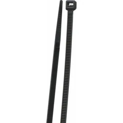 Стяжка Telecom нейлон 3.6х150мм, черная 100шт TIE3.6X150MM-B