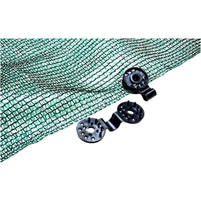 Сетка затеняющая 55% 4x10 м, с клипсами ЧЗМ 6294