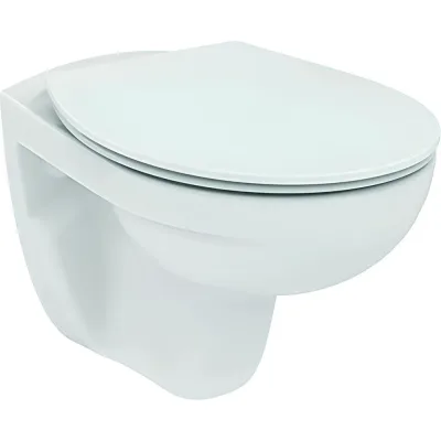 Подвесной унитаз Ideal Standard TIRSO безободковый, в/к дюропласт, микролифт R034301 123-0231