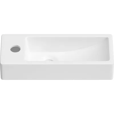 Настенная или накладная раковина Lavinia Boho Bathroom Sink, рукомойник 38х14 см, с отверстием 33311019