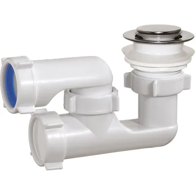 Сифон для душевого поддона ORIO 1 1/2"x40, регулируемый, клик-клак (пластиковый) АР-2558