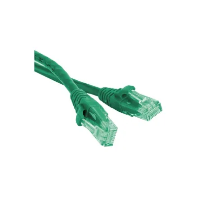 Патч-корд LANMASTER RJ45 - RJ45, 4 пары, UTP, категория 6, 2 м, зеленый LAN-PC45/U6-2.0-GN