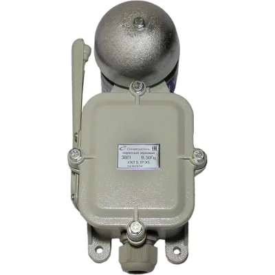 Звонок громкого боя Электротехник ЗВП-220В AC УХЛ5, IP54, ET000504