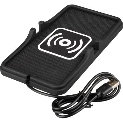 Противоскользящий коврик SKYWAY C6/USB-A/QC3.0 с беспроводной зарядкой S04601006