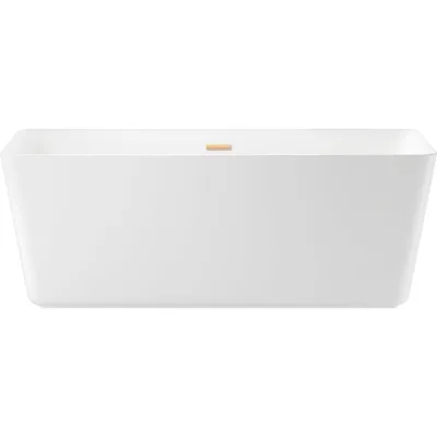 Отдельностоящая акриловая ванна Wellsee DeSire 2.0 168x78 см в наборе 4 в 1 231502004