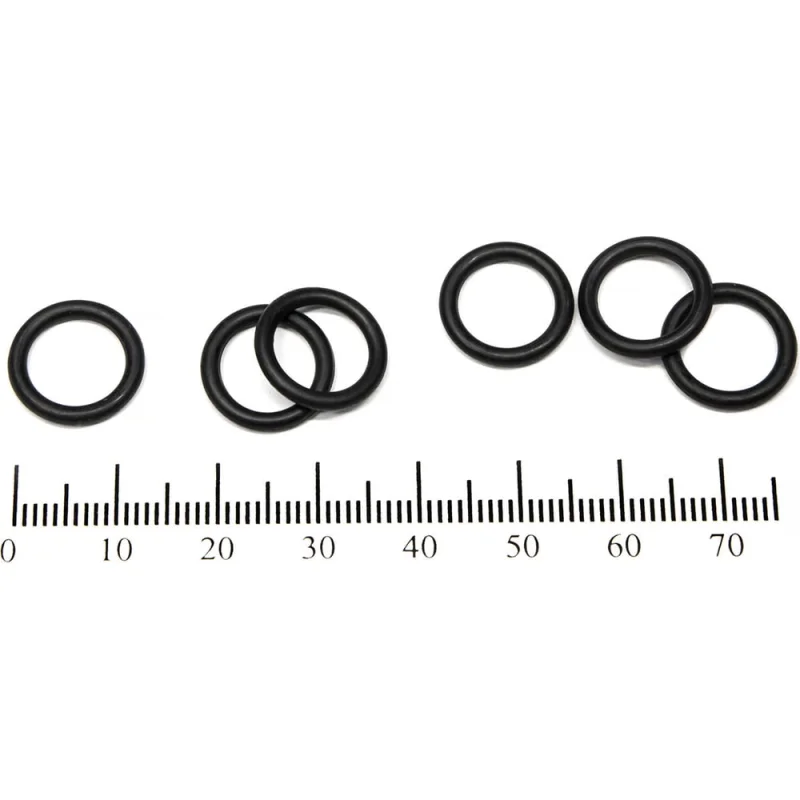 Кольцо резиновое O-ring 10 шт, 010-013-19 (009.8-1.9) NBR70 HIMPT 00-00018849