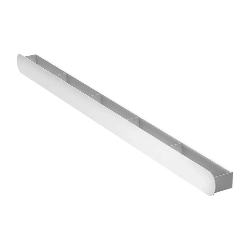 Полка Граф Держалкин Round mono 150x9.2x9 белая Fl-ro-m150-б