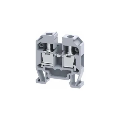 Мини-клемма проходная винтовая КЭАЗ OptiClip CMT-4-I-32A-(0,2-4)-серый -100шт 331803