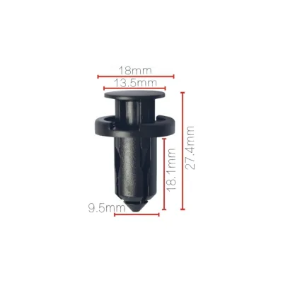 Клипса крепежная для а/м Nissan бампера 01553-09241 10 шт Nord-Yada 909159