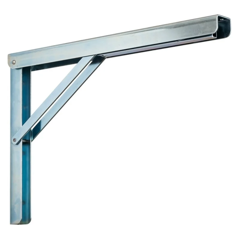 Складной кронштейн VORMANN Multi-Line 270х400х36х2 мм, оцинкованный, 120 кг 00152 400 Z