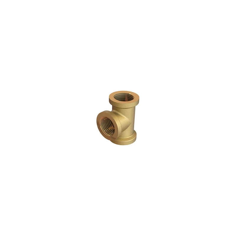 Тройник, ELSEN Metalit, BBB, 3/4", 3/4", 3/4", латунь, равнопроходной EBF.07.34