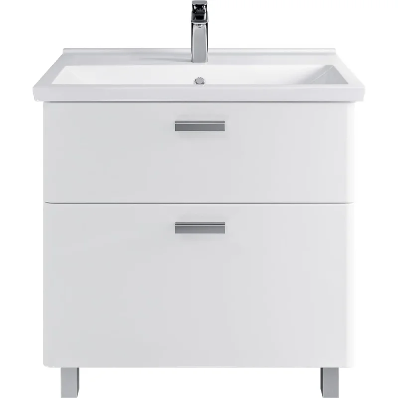 Комплект Sanstar напольная тумба Gretta 80 с раковиной Фест 80 332.1-1.5.1.КФЕС
