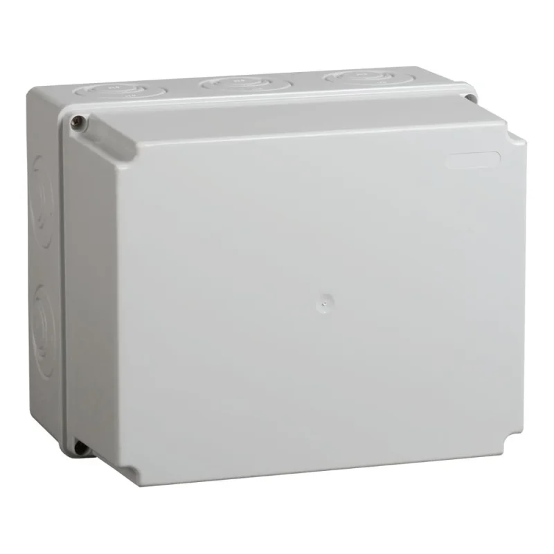 Распаячная коробка IEK км41273 о/п 240x195x165мм ip44 серая UKO10-240-195-165-K41-44