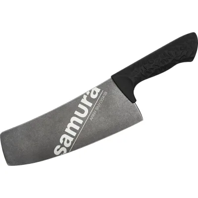 Кухонный топорик Samura Модерн "ARNY" 208 мм, ТЭП черный, AUS-8 с галтовкой SNY-0041B/K