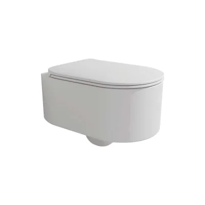 Подвесной унитаз Flaminia Astra 540x380хh270 мм, с системой GoClean, в комплекте крепежный комплект (арт. 9008), керамика, цвет белый AS118G