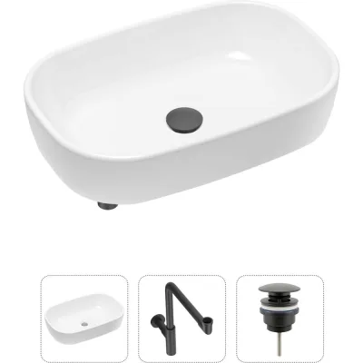 Накладная раковина для ванной Lavinia Boho Bathroom Sink в комплекте 3 в 1 21520048